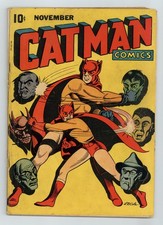 Catman Comics  26B GD  2.5 RESTORED 1944