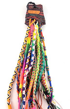Friendship Bracelet Set of 19 Assorted Designs and Colors.