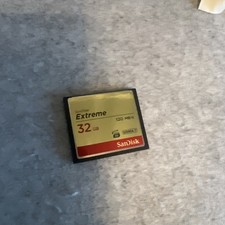 SanDisk 120MB/s Extreme S 32GB CompactFlash CF Memory Card SDCFXS-32G 32 GB