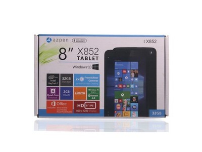 Azpen Tablet X852 8'' Intel Atom Z3735F 2GB Ram 32GB Storage