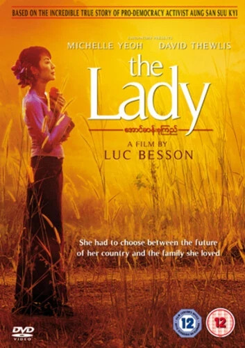 The Lady DVD (2012) Michelle Yeoh, Besson, BRAND NEW & SEALED, FREE POST