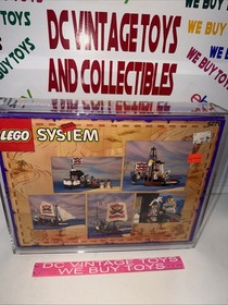 Lego Pirates 6271 Imperial Flagship  Oliginal Vintage  Brand New  Acrylic Case