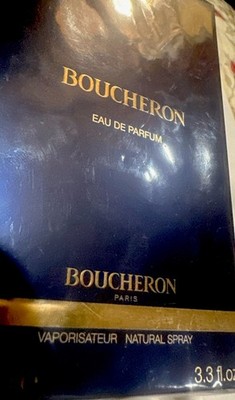 NOSISB Original Boucheron 3.4oz 100ml Eau de Parfum Spray Perfume VTG SEALED NEW