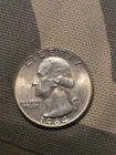1964 D Silver Quarter Misprint