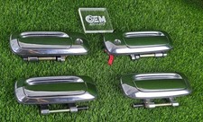 Toyota Aristo Jzs Lexus Gs Outer Door Handles Set Chrome 4 Pcs Oem Jdm Used