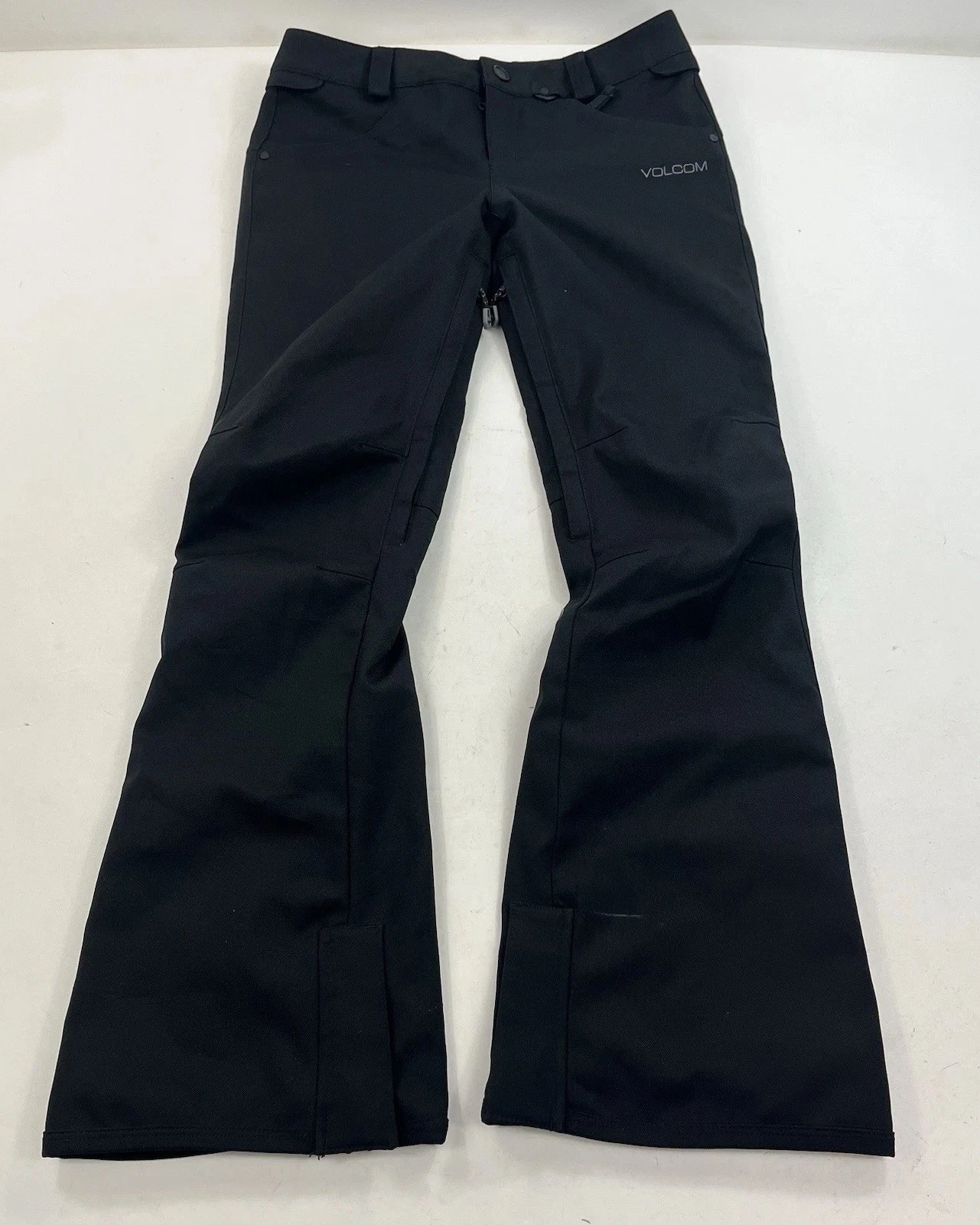 Volcom Species Women’s Slim Stretch Black Snow Pants Size Small 15Kmm