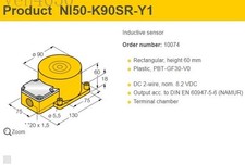 Brand New Turck NI50-K90SR-Y1