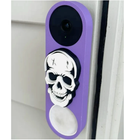 Festive Halloween Doorbell Cover – Fits Google Nest for Front Door Décor