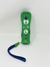 Nintendo Wii Remote Luigi Motion Plus Wii U OEM Controller Good Working