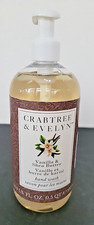 CRABTREE  EVELYN VANILLA  SHEA BUTTER HAND WASH 16.9 OZ LIQUID SOAP NEW