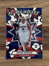 2025 Donruss WNBA Rhyne Howard MY HOUSE #16 PRESS PASS BLUE