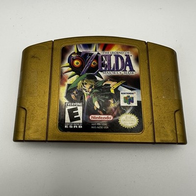 The Legend of Zelda Majora's Mask (N64) Authentic/ Tested/ DAMAGED Shell