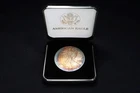 NobleSpirit 2003 American Eagle 1oz Silver Dollar Gem BU Dark Toning