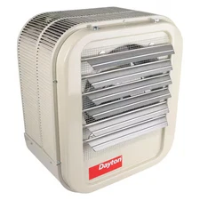 Dayton 804T02 Fan Forced Electric Unit Heater, Wall & Ceiling, 3 Phase, 480Vac,