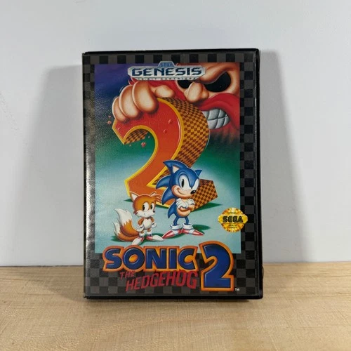 Sonic the Hedgehog 2 Sega Genesis CIB Complete 1992