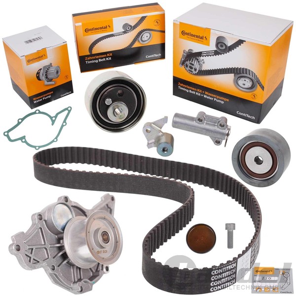 Contitech Zahnriemensatz+Wasserpumpe FüR Audi A4 A6 A8 VW Passat 3B_ 2.5 Tdi-image