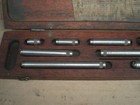 Starrett 1/2 to 12 Inch Inside micrometer set with case  Incomplete — photo 8