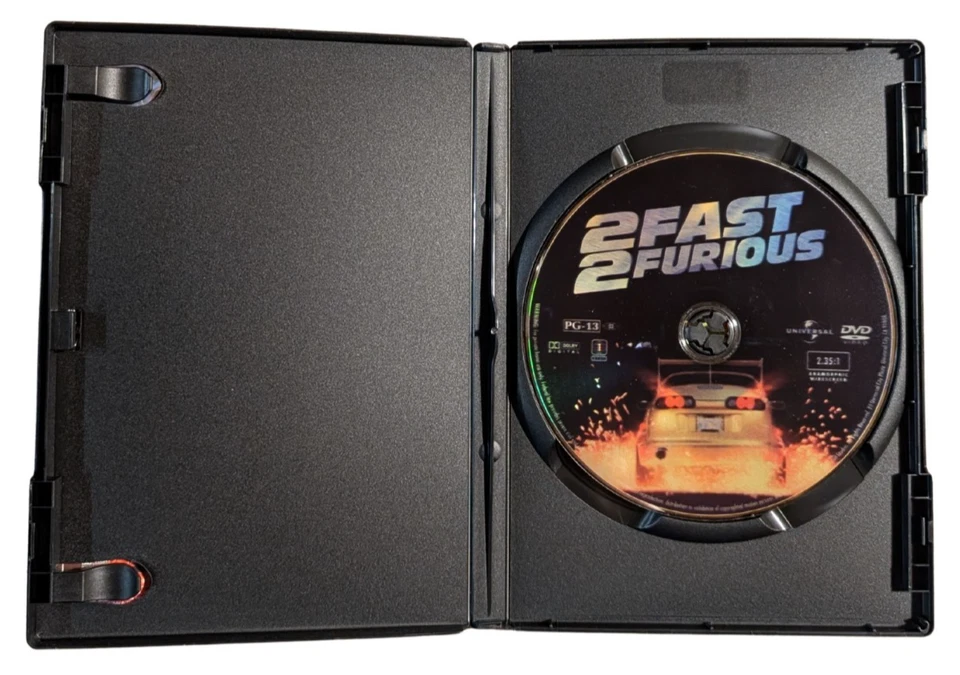 2 Fast 2 Furious (DVD, 2003, Widescreen) Paul Walker, Tyrese Gibson, Eva Mendes - Image 2 of 3