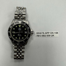 TAG Heuer 980.013B Quartz Diver Watch Black Dial Date