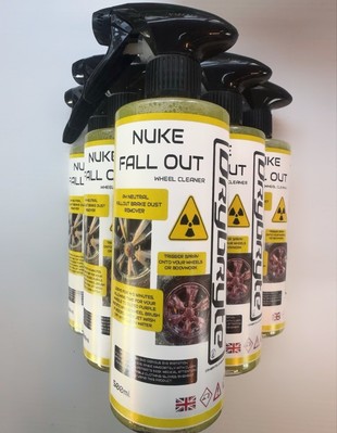Fall out & Bremsstaubentferner Felgenreiniger 500ml Autopflege Drybryte Nuke Fallout