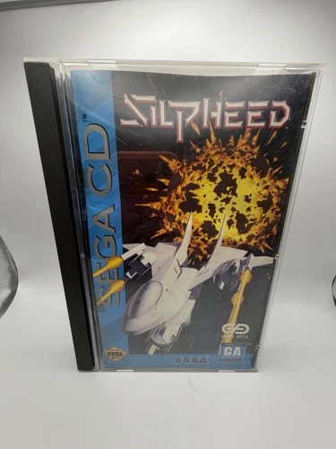 Silpheed (Sega CD, 1993) CIB Complete In Box /w Manual TESTED