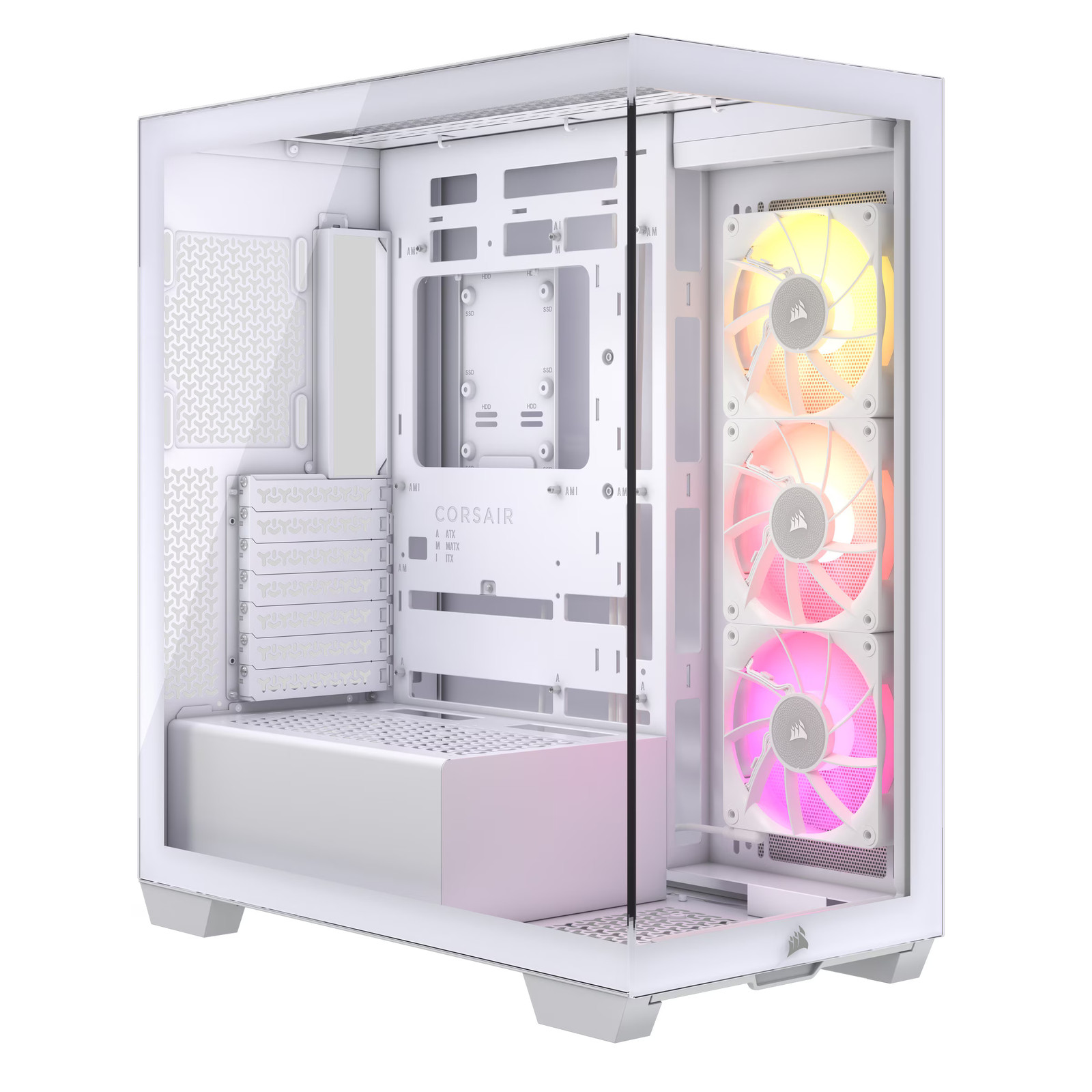 Corsair 3500X LINK RGB weiß Midi Tower ATX Gaming Gehäuse