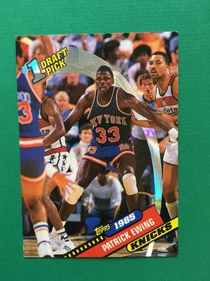 1993 Topps ''1 Draft Pick 1985'' Patrick Ewing #5