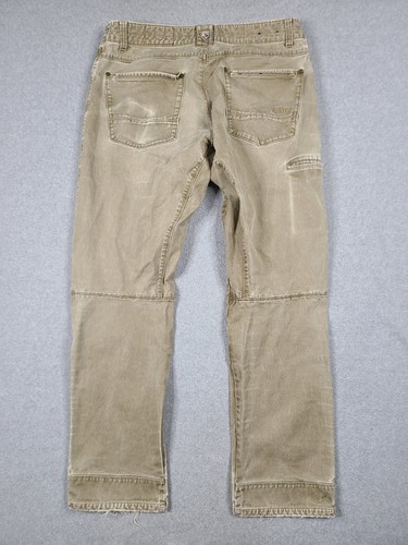 KUHL Rydr Pants Mens 36x34 Beige Vintage Patina Dye Canvas Stretch Outdoors - Picture 9 of 17