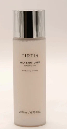 TIRTIR Milk Skin Toner 200ml / 6.76 fl.oz. Exp: 2027 - New Without Box Fresh