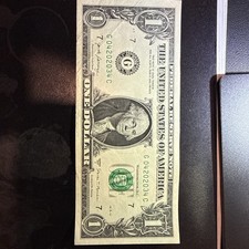 2017 $1 One Dollar Federal Reserve Future B-day:Special Note Date April 20, 2034