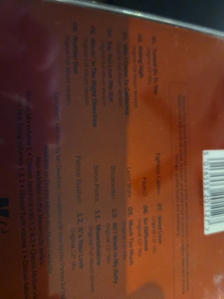 154 Classic Rare Groove: Definitive Rare Groove Mastercuts Volume 1 : CD - Изображение 2 из 4