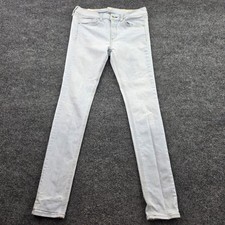 Rag & Bone Skinny Jeans Clean Chaseys Light Wash Denim 29 Blue Womens USA Made