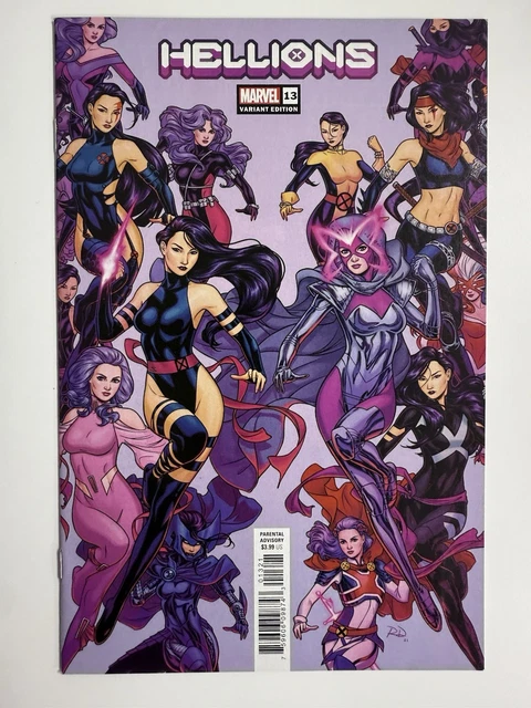 Hellions #13 NM Russell Dauterman Variant Marvel Comics Psylocke