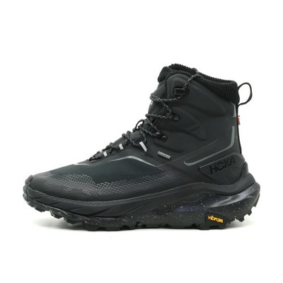 Hoka One Herren Kaha 2 Frost GTX Stiefel Schwarz Knöchelhoch Wanderschuhe EU 44 