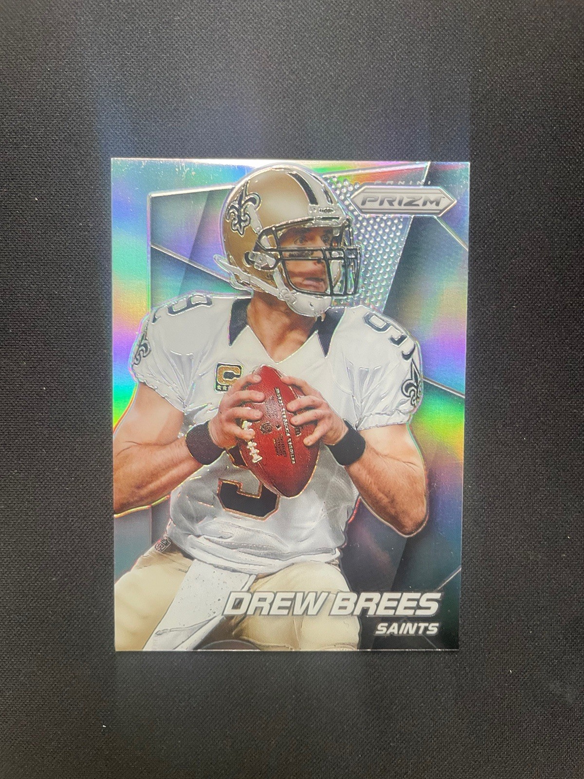 2014 Panini Prizm Drew Brees Saints #191 SILVER Prizm Refractor #191