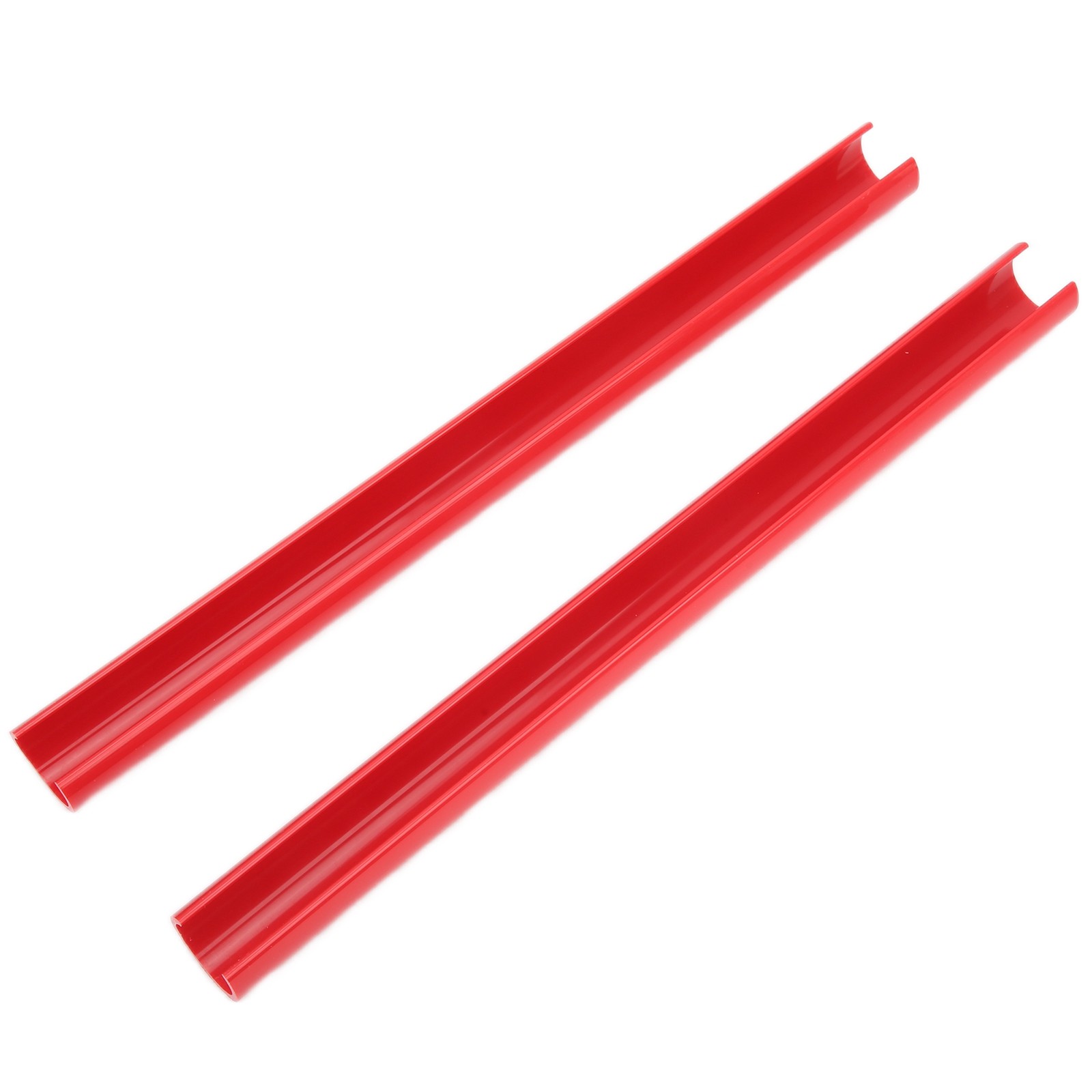Red 2PCS Car Grill Stripe Trim PVC Rustproof Decor For X3 Series 2011‑2018