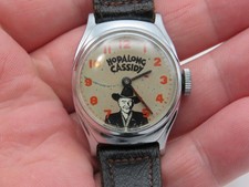 Hopalong Cassidy Mechanical Watch Western working
