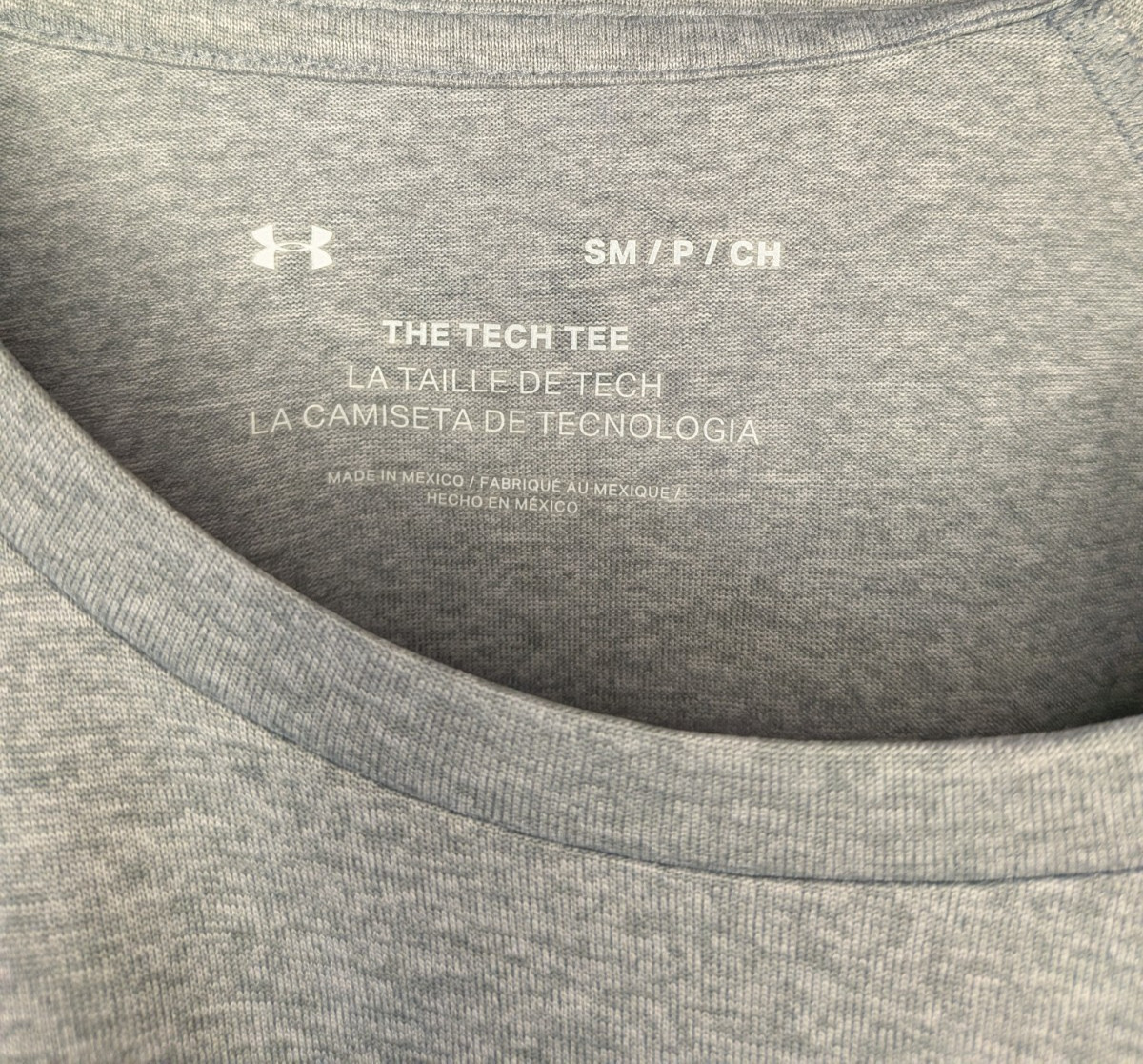 Under Armour Men's Tech T-Shirt Small - Gray thumbnail 4