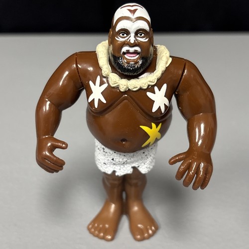 Vintage WWF Official 1993 Hasbro Kamala Series 8 Y...