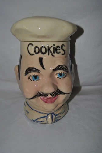 Mccoy Chef Baker Head Cookie Jar