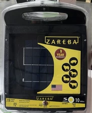Zareba ESP10M-Z, 10-Mile Solar Low Impedance Fence Charger, Unopened, PKG Wear