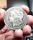 1880-CC Morgan Silver Dollar $1 NGC Good Details Rev Scratched