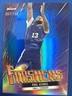 Paul George 2023-24 Topps Finest Finishers Blue Refractor /150 SP Clippers