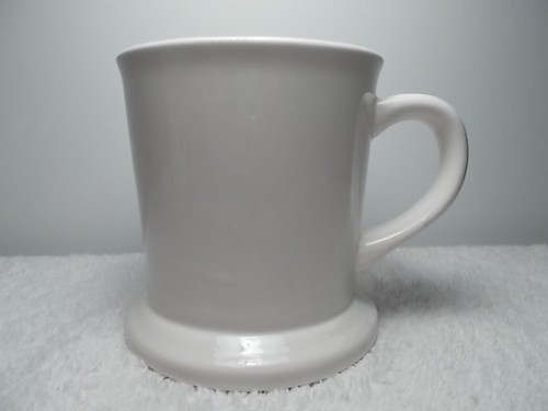 Home Essentials Laugh White & Black Ceramic Coffee Tea Cup Mug - Picture 3 of 6