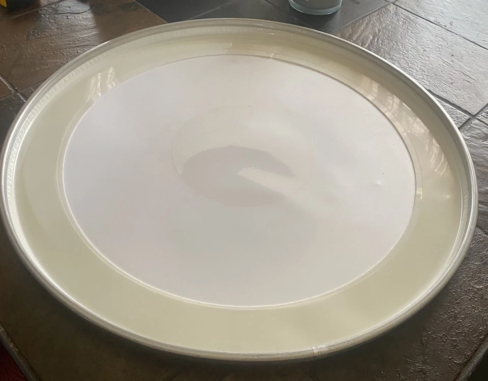 Yamaha Remo ~ Longhorn Logo ~ University of Texas in Austin Drumhead Lid/Cover - Image 3 of 4