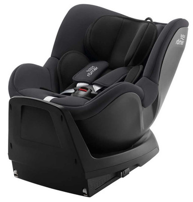 Britax Römer Reboarder DUALFIX PLUS, Kindersitz Midnight Grey