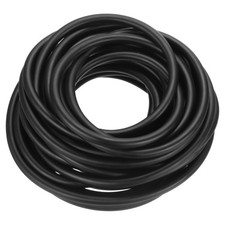 26 Ft 8M Latex Rubber Tubing 1/8" 3mm ID 1/4" 7mm OD Black
