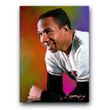 Frank Robinson #15 Art Card Limited 14/50 Edward Vela Signed (Baltimore Orioles)