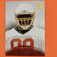 Warren Sapp 1995 Pinnacle Rookie Card #222 NFL  Tampa Bay Buccaneers. rookie card picture