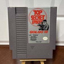 Golgo 13: Top Secret Episode (Nintendo NES) Authentic - Tested